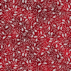 Crimson/Silver - Mistletoe Scroll